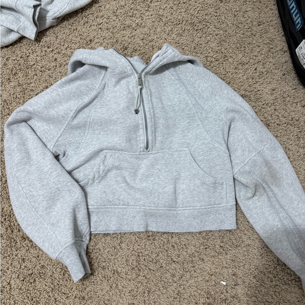 Lululemon Athletica Light Gray Women's Hoodie